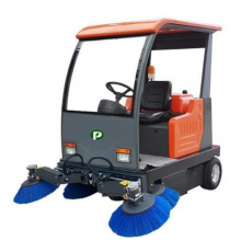陜西普森西安掃地機電動中小型清掃車、地下車庫小區(qū)物業(yè)掃地機